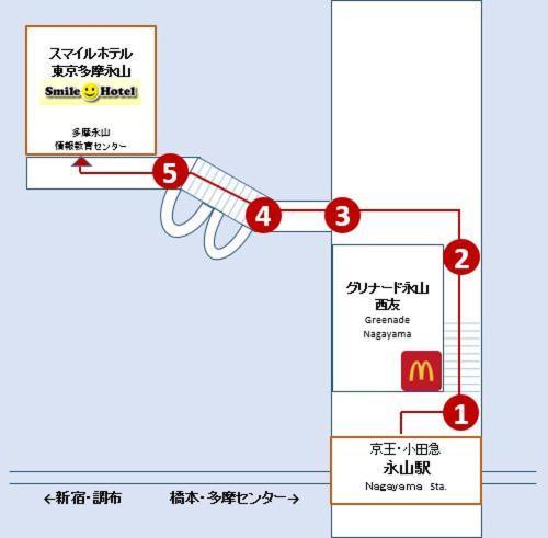 Smile Hotel Tokyo Tamanagayama Eksteriør bilde